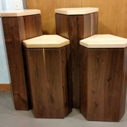 Custom Pedestals - Coffee And Accent Tables