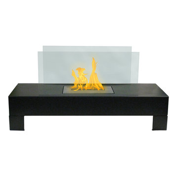 Gramercy Fireplace, Black