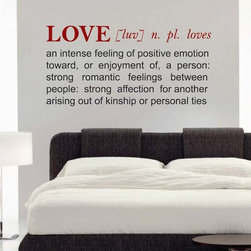 Love: Definition Wall Decal - Wall Decals