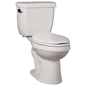 Karsten 1.600 GPF Dual Flush Toilet Tank Only in White 