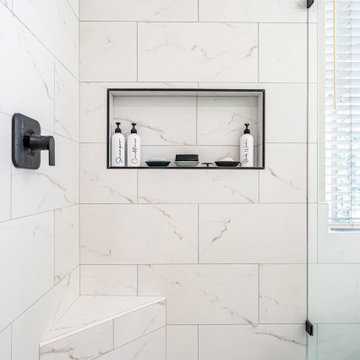 Modern Master Bathroom Remodel, Tustin CA