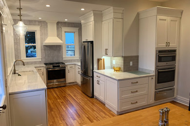 Example of a farmhouse kitchen design in Other