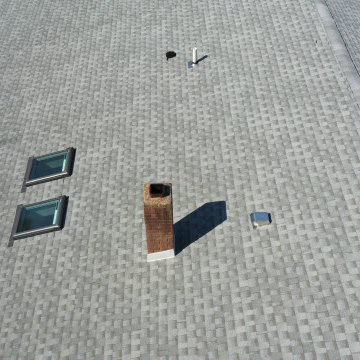 GAF Timberlane HDZ Pewter Gray shingles