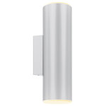 DALS Lighting - 4" LED Round Cylinder, Satin Gray - The key design element of our new LED cylinder is the removable lens. This feature allows for three distinctive styles during installation.