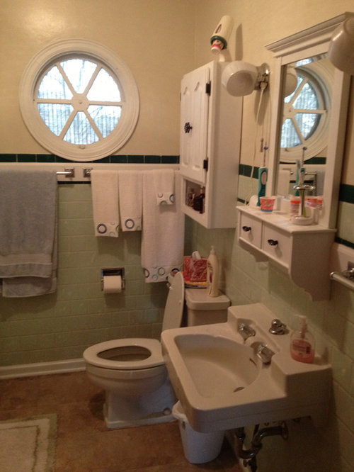 1950s Bathroom Remodel 1542