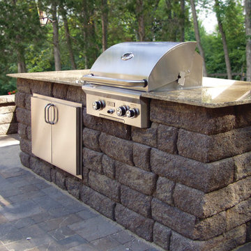 Outdoor Dining - Stone Grill