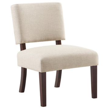 Jasmine Accent Chair, Cream Fabric
