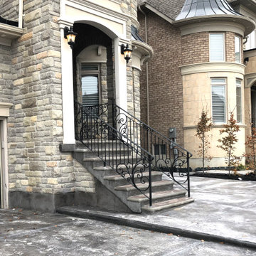 RECENT OUTSIDE RAILINGS AND GUARDS