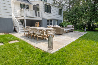 Example of a patio design in New York