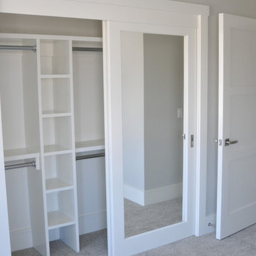 Closet - Double Shelf and Pole with Storage