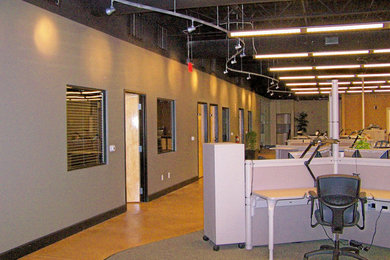 Example of a trendy home design design in Las Vegas