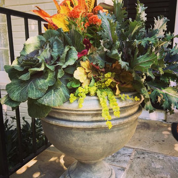 Fall Container Garden Design