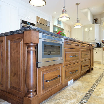 Traditional white kitchen with lasting appeal