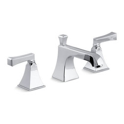 Kohler - Kohler Memoirs Stately Widespread Bathroom Faucet, Polished Chrome - Bathroom Sink Faucets