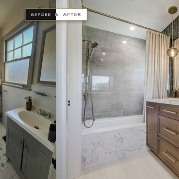Bathroom Before & After • Atelier Noël