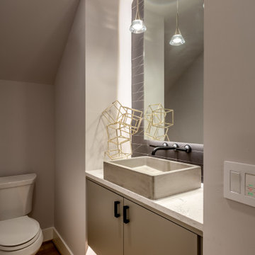 Simple & Sophisticated Powder Room