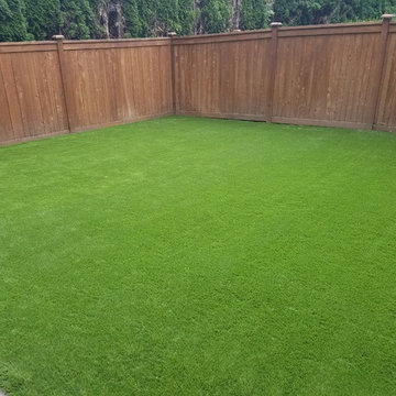 Kent Washington Artificial Turf Install