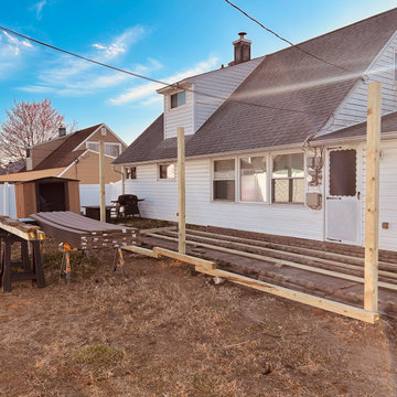 Custom Backyard Deck – Trex Composite | Langhorne, PA