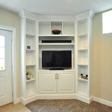 Entertainment Storage with Shelving