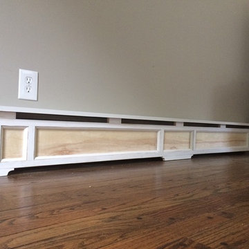 Baseboard heater covers