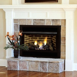 Majestic DBX Series 25'' x 27'' Thermostat Control VENT FREE Gas Fireplace - Indoor Fireplaces