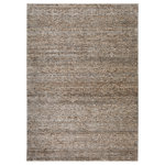 Addison Rugs - Elma AEL32 Gray 3' x 5' Rug - Experience the refined beauty of the Elma collection, your ultimate choice for classic, traditional elegance. Expertly space-dyed to achieve intriguing depth and character, each rug seamlessly blends warm and cool hues to complement any décor. With a sturdy cotton foundation featuring short fringe, and a luxuriously soft 100% polyester pile, you'll enjoy unmatched durability without compromising on comfort. Feel the allure of the Elma collection and let its timeless appeal bring an extra touch of sophistication to your home.