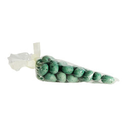 Shea's Wildflower - Medium Robin&rsquo;s Eggs With Cream Ribbon, 24 Pieces - Wreaths And Garlands