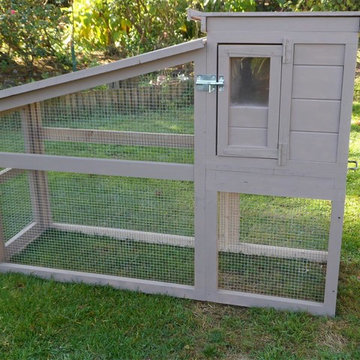Poulailler 2 poules en bois by Plumes et Jardins (Fabriqué en France)