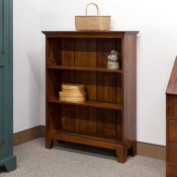 Low Bookcase in Cinnamon finish