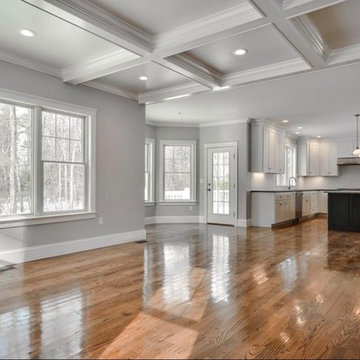 Custom Built New England Colonial Style Home