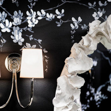 Chinoiserie Powder Room II (Renovation)