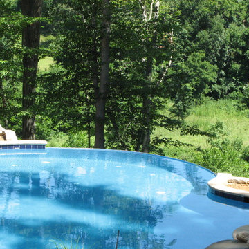Infinity Edge Free Form Pool Crozet, Virginia