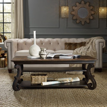 Hooker Furniture Living Room Treviso Rectangle Cocktail Table