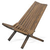 GloDea Outdoor Foldable Lounge Chair X36, Espresso Brown