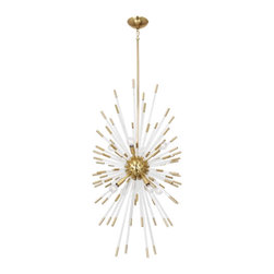 Robert Abbey - Robert Abbey Andromeda Vertical Chandelier - Chandeliers