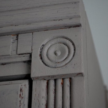 Affordable Entertainment Center Makeover with Chalk Paint