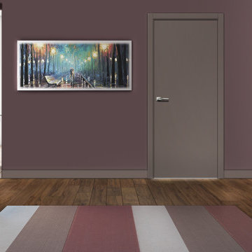 Eternita Satin Dark Gray Interior Door