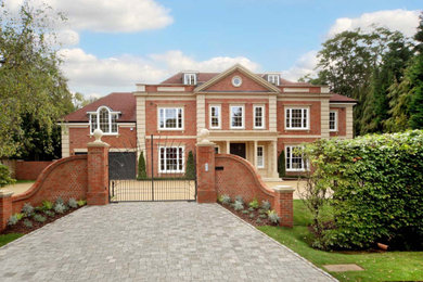 Design ideas for a house exterior in Surrey.
