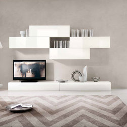 Modern Italian Wall Unit VV 3910 - Products