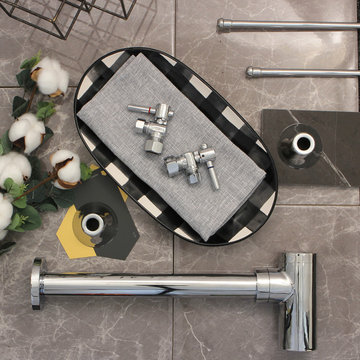 Traditional Plumbing Sink Trim Kit