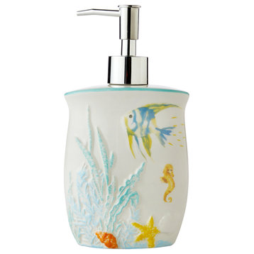 SKL Home Ocean Watercolor Lotion/Soap Dispenser