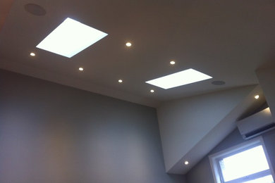 Inspiration for a modern home design remodel in Vancouver