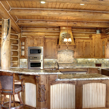 Luxury Log Home