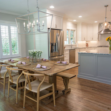 A Fresh new kitchen and keeping room for a 1980's Atlanta Home