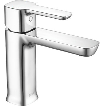 Delta 581LF-GPM-PP Modern 1 GPM 1 Hole Bathroom Faucet - Chrome