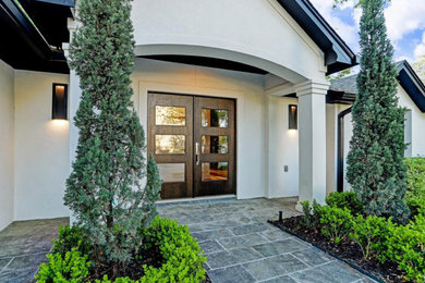 Inspiration for an exterior home remodel in Houston