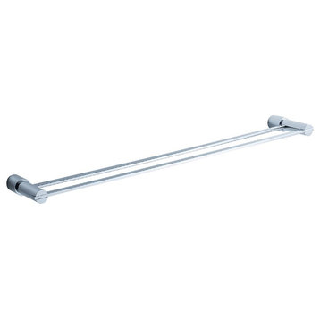 Fresca Magnifico 25" Double Towel Bar in Chrome
