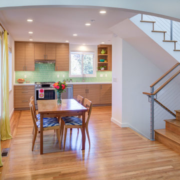 Remodeled Kitchen + Stair - Albany Kitchen + Bedroom Addition