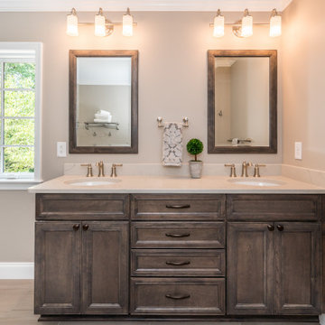 Alexandria Aging In Place Master Bath Remodel with Closet Organization