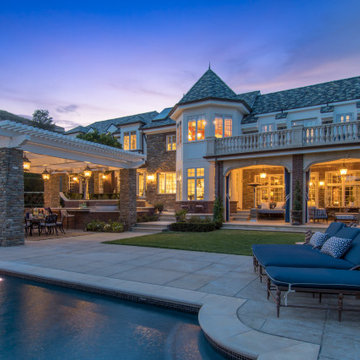 Backyard kitchen